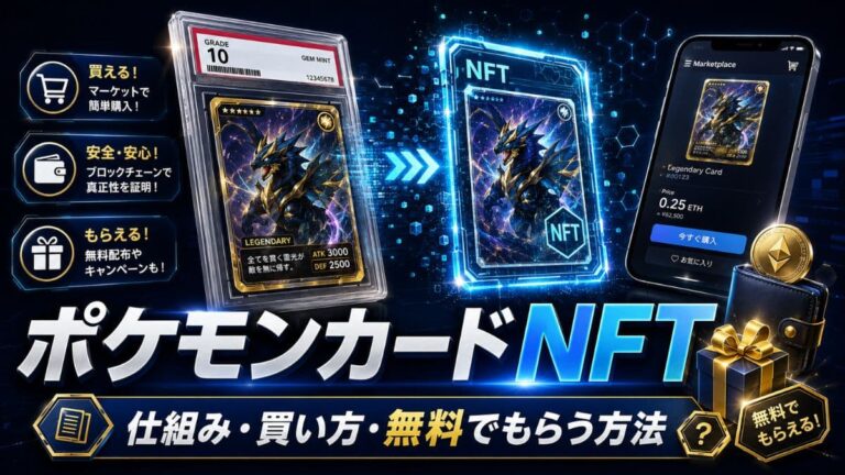 ポケモンカードNFTの仕組みと買い方