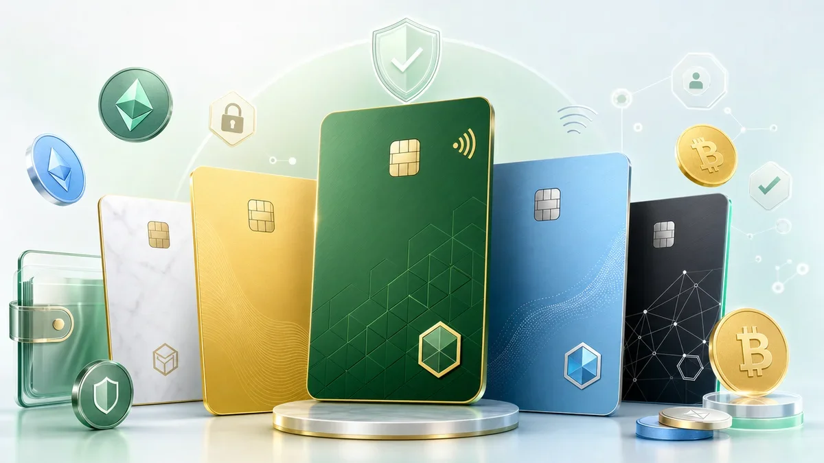 おすすめ仮想通貨カード比較のイメージ
