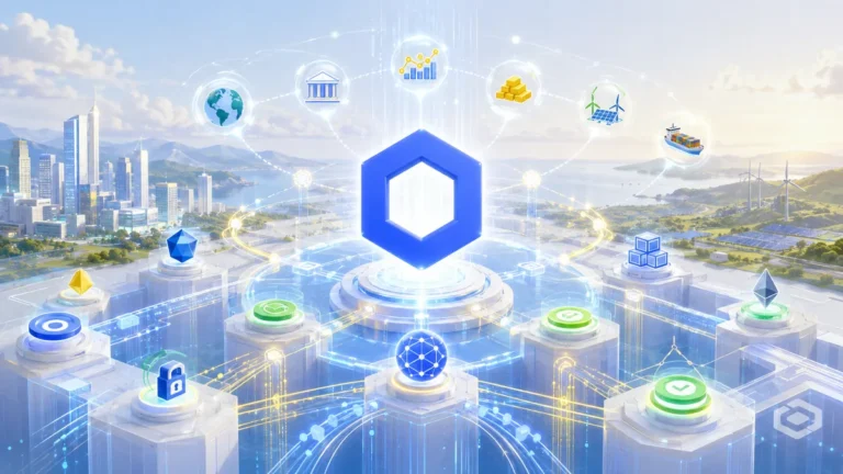 金融とブロックチェーンがつながるチェーンリンクの未来像。