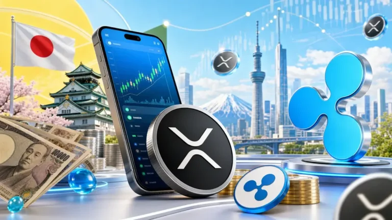 XRPの買い方全体記事向けの高品質な3Dアイキャッチ